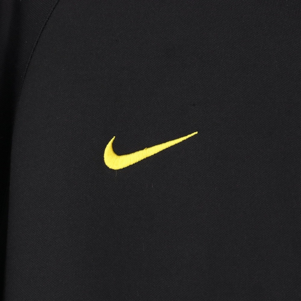 Nike FC Barcelona Football Jacket Soccer Track Jacket Men's Size L Black Yellow - Picture 8 of 9